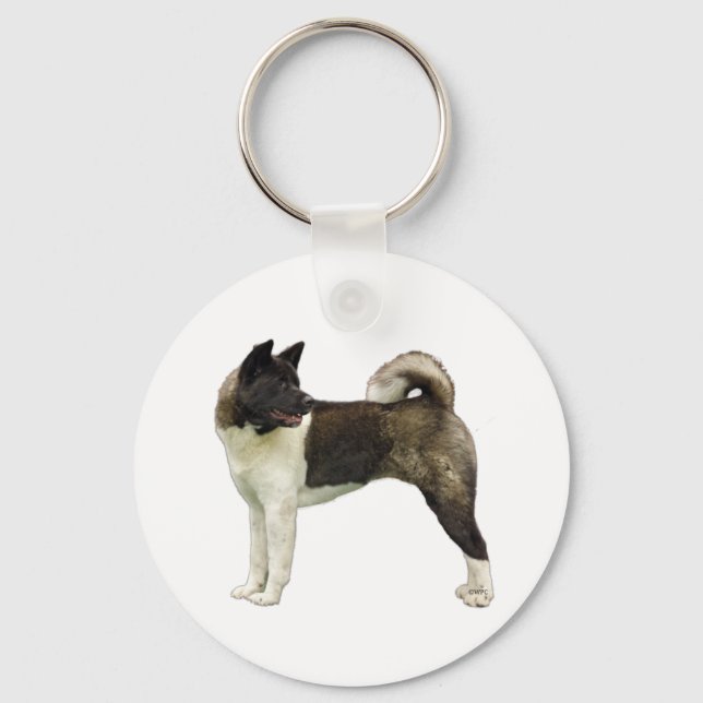 Akita keychain (Front)