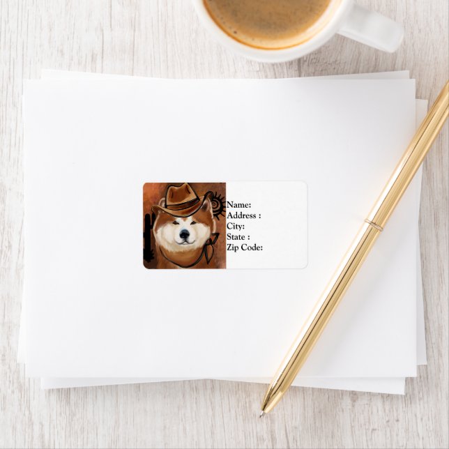 AKITA  LABEL (Insitu)