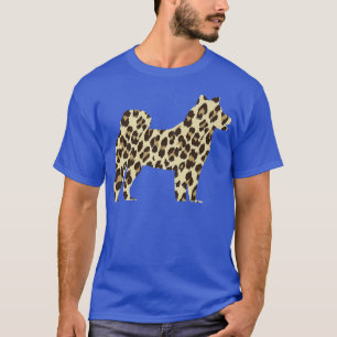 Akita Leopard Color Akita Owner Shiba Inu Dog Love T-Shirt