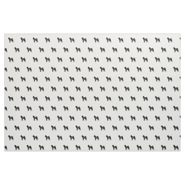 Akita Love Fabric (Yard)