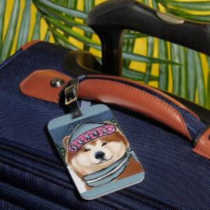 AKITA LUGGAGE TAG