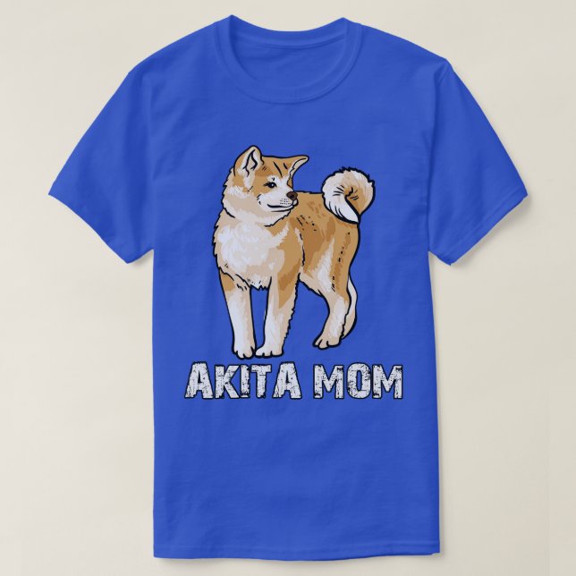 Akita Mum T-Shirt (Design Front)