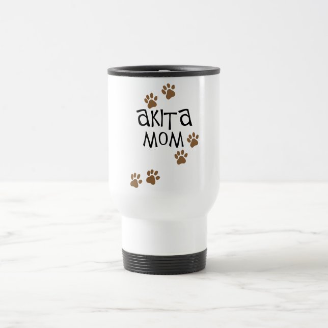 Akita Mum Travel Mug (Center)