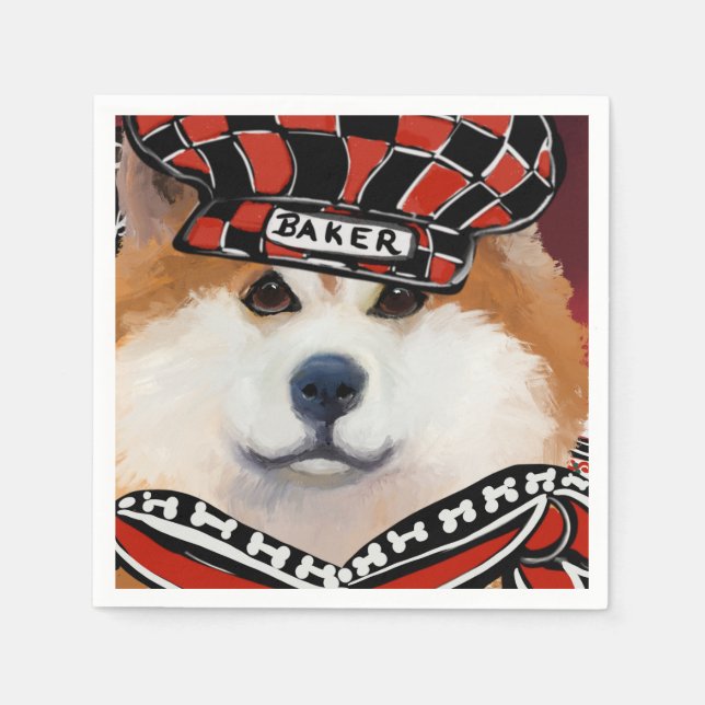 AKITA     NAPKIN (Front)