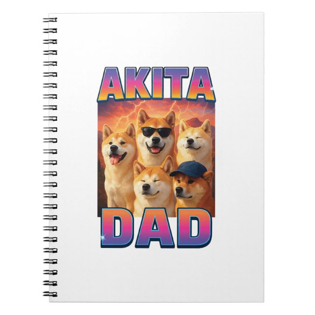 Akita Notebook (Front)