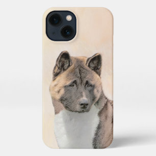 Akita Painting - Cute Original Dog Art iPhone 13 Case