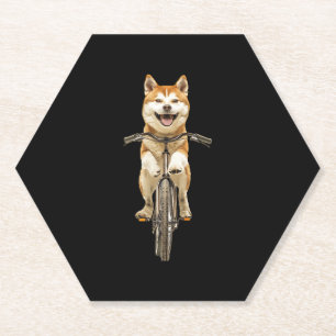 Akita paper coaster