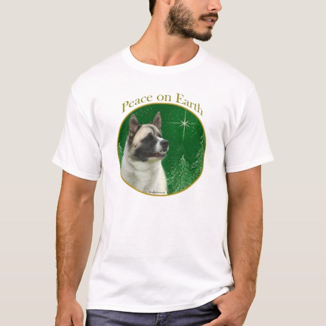 Akita Peace T-Shirt (Front)