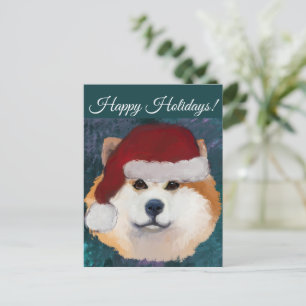 AKITA      POSTCARD