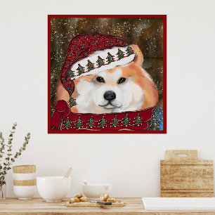 Akita Poster