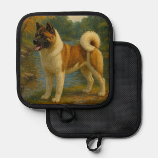 Akita Pot Holder