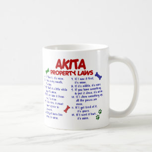 AKITA Property Laws 2 Coffee Mug