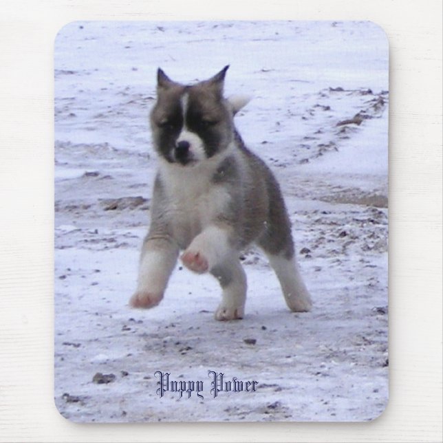 Akita Pup Mouse Mat (Front)