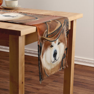 AKITA                 SHORT TABLE RUNNER