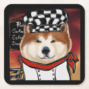 AKITA SQUARE PAPER COASTER
