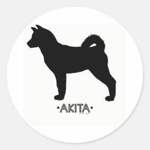 Akita Sticker