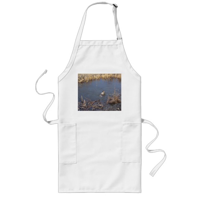 akita swimming long apron (Front)
