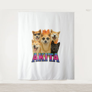 Akita tapestry