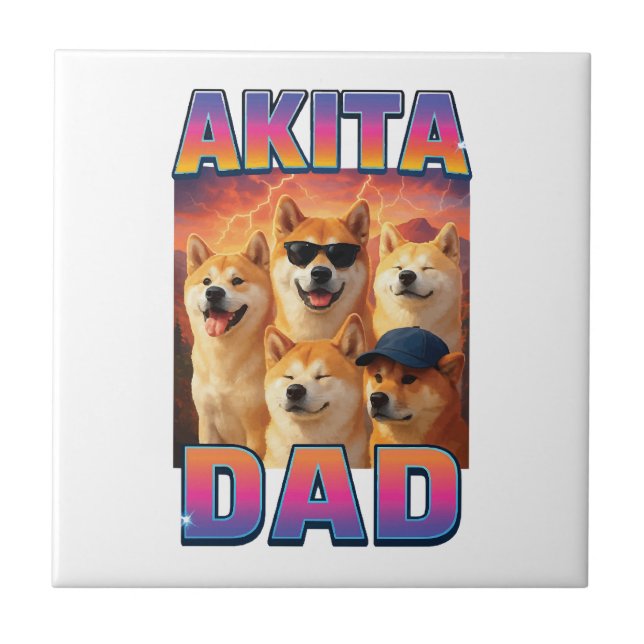 Akita Tile (Front)