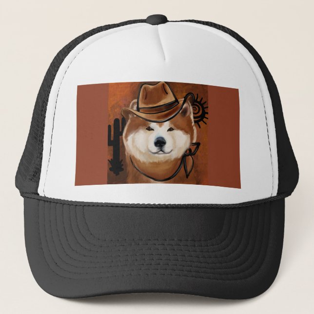 AKITA                  TRUCKER HAT (Front)