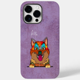 Akita Ugly Face Case-Mate iPhone 14 Pro Max Case