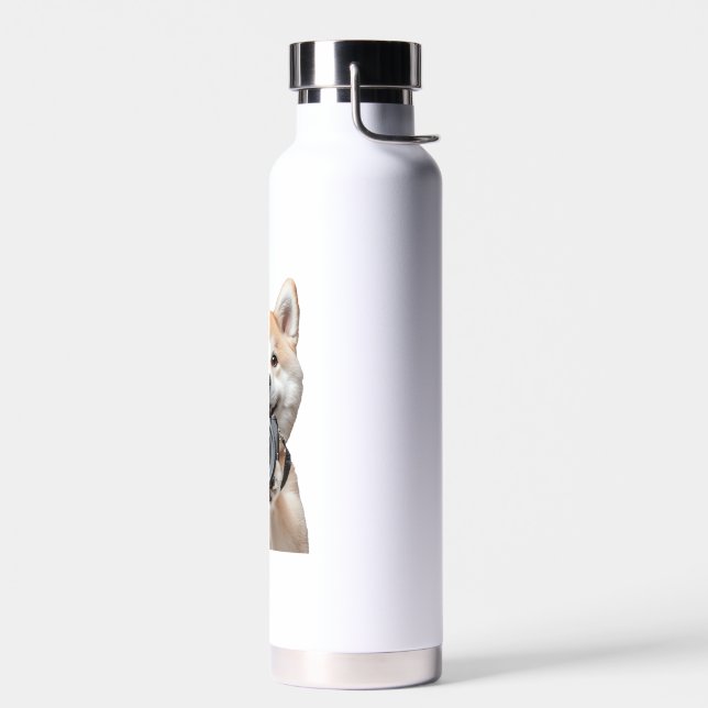 Akita Water Bottle (Left)