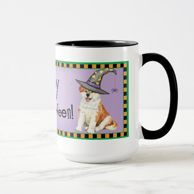 Akita Witch Mug (Right)