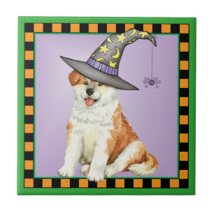 Akita Witch Tile