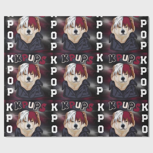 AKITA WRAPPING PAPER (Flat)