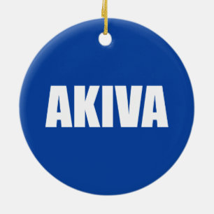Akiva Ceramic Tree Decoration