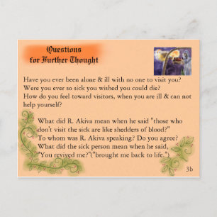 Akiva visits the Outcast Postcard