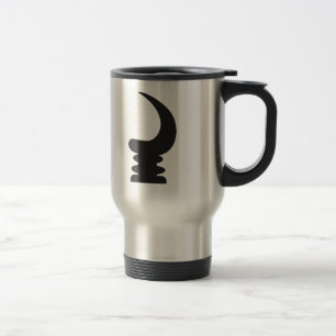 AKOBEN War Horn Symbol Of Vigilance Travel Mug