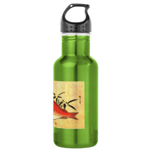 Akodai - Hiroshige's Colourful Japanese Fish Print 532 Ml Water Bottle