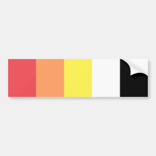 Akoisexual Akoiromantic Pride Bumper Sticker
