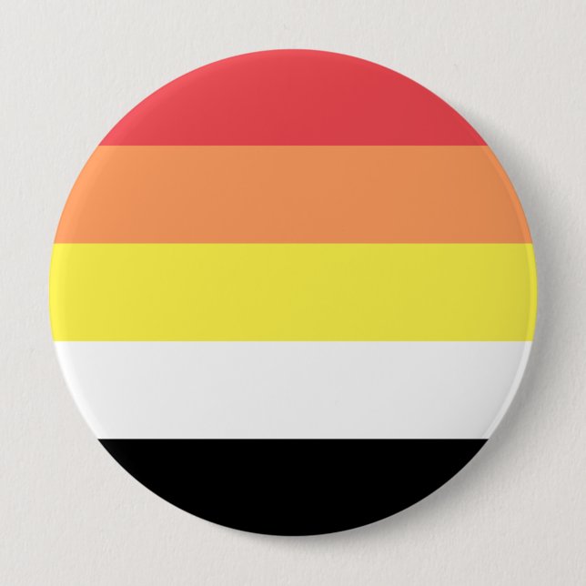 Akoisexual Akoiromantic Pride Flag 10 Cm Round Badge (Front)