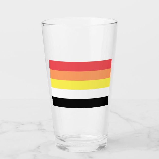 Akoisexual Akoiromantic Pride Glass (Front)