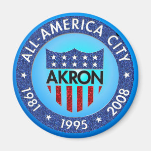 Akron all America City Magnet