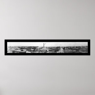 Akron Ohio Photo 1911 Poster