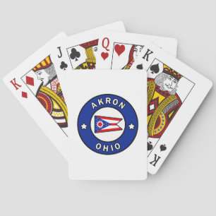 Akron Ohio Playing Cards