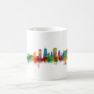 Akron Ohio Skyline Coffee Mug