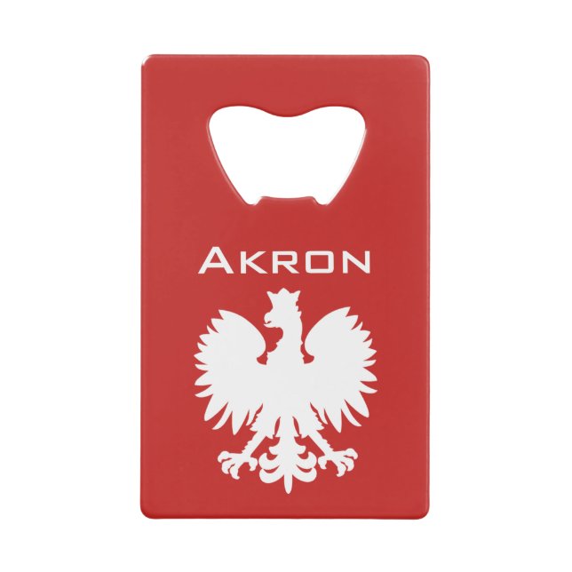 Akron Polish Eagle Bottle Opener (Front)
