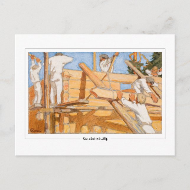 Akseli Gallen-Kallela #417 - Fine Art Postcard (Front)