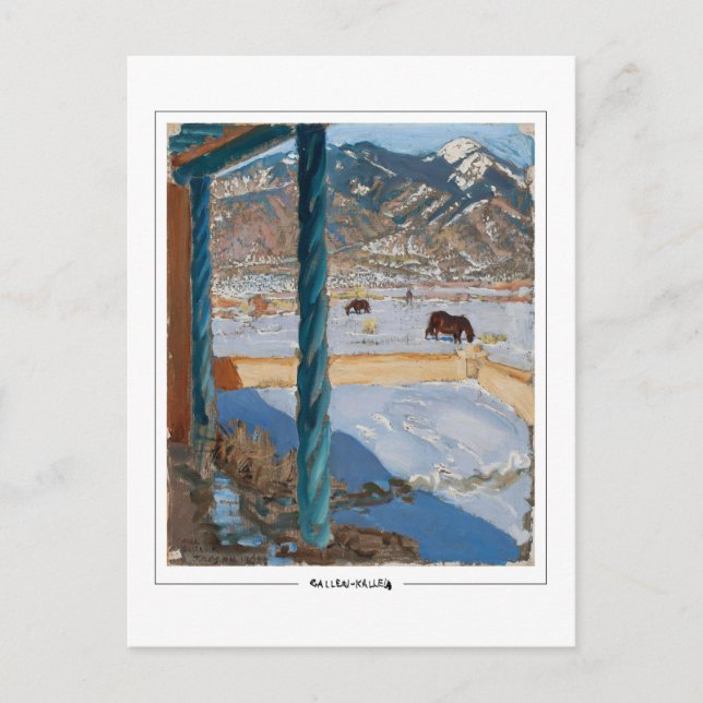 Akseli Gallen-Kallela #59 - Fine Art Postcard (Front)