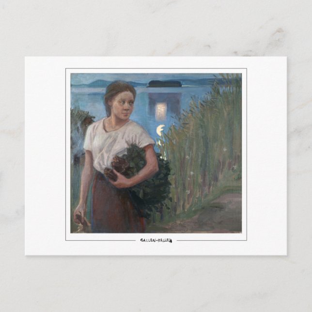 Akseli Gallen-Kallela #8 - Fine Art Postcard (Front)
