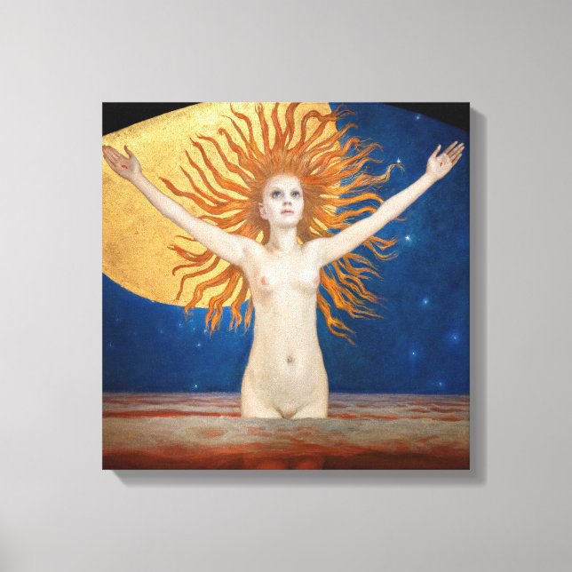 Akseli Gallen-Kallela - Ad Astra Canvas Print (Front)