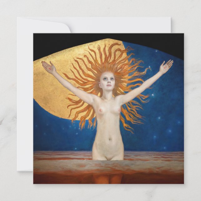 Akseli Gallen-Kallela - Ad Astra Invitation (Front)