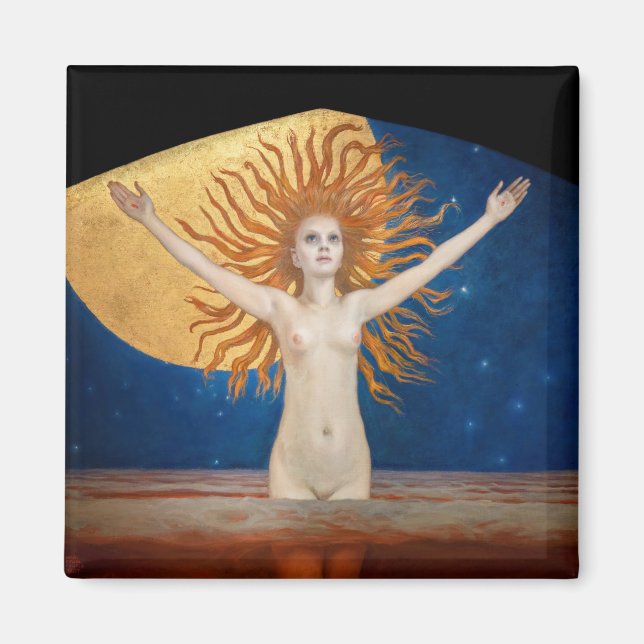 Akseli Gallen-Kallela - Ad Astra Magnet (Front)