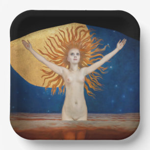 Akseli Gallen-Kallela - Ad Astra Paper Plate