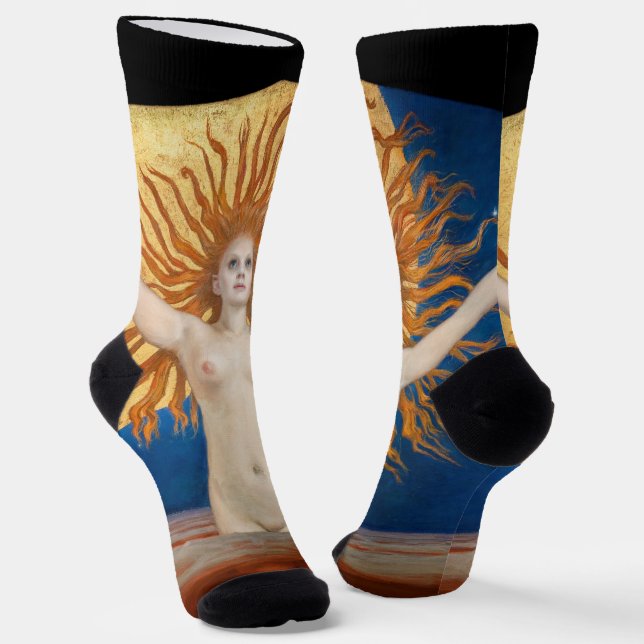 Akseli Gallen-Kallela - Ad Astra Socks (Angled)
