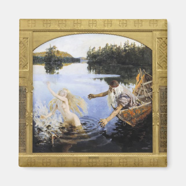 Akseli Gallen-Kallela - Aino Myth Magnet (Front)